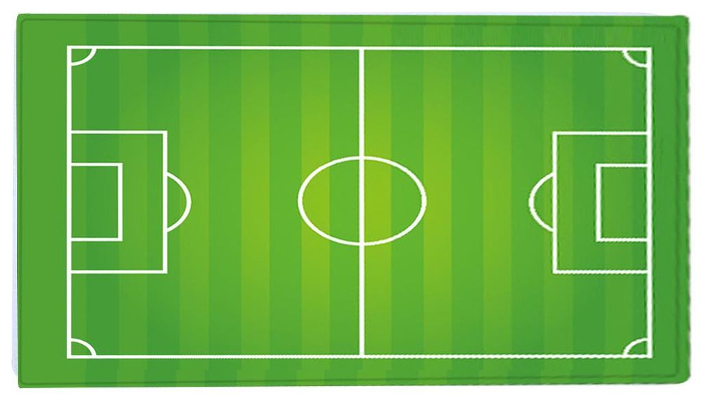 60 x 90 cm grüne, rutschfeste Fußmatte aus Polyester für Badezimmer, Wohnzimmer oder Nachttisch