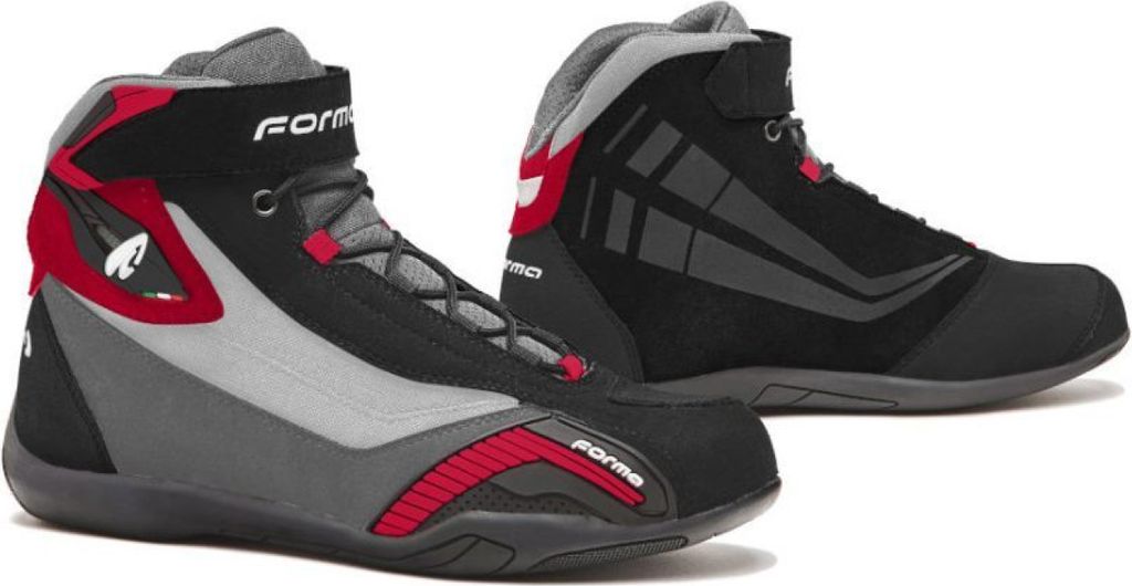 Motorradstiefel FORMA GENESIS schwarz/grau/bordeaux 42