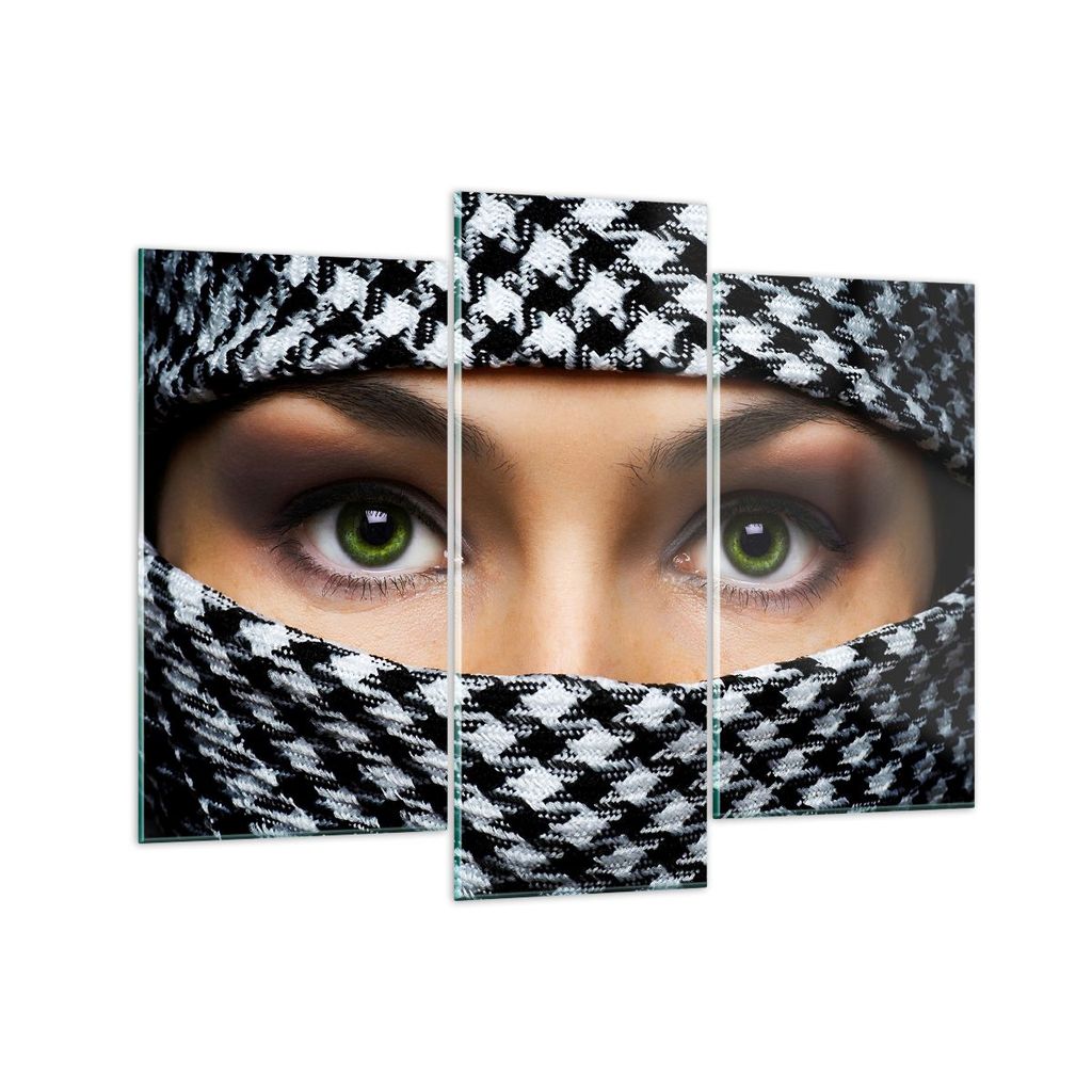 Bilder auf glas - Schönheit Kultur Geheimnis - 130x100cm - Glasbilder - Wandbilder - Kunstdruck - zum Aufhängen bereit - Wanddekoration aus Glas ...