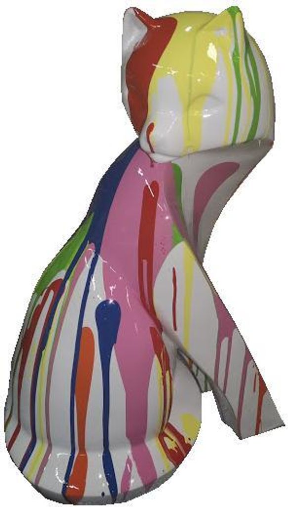 Statuen Skulptur Deko Statue Haus Deko Statue Skulptur Abstrakt Design Figur Neu