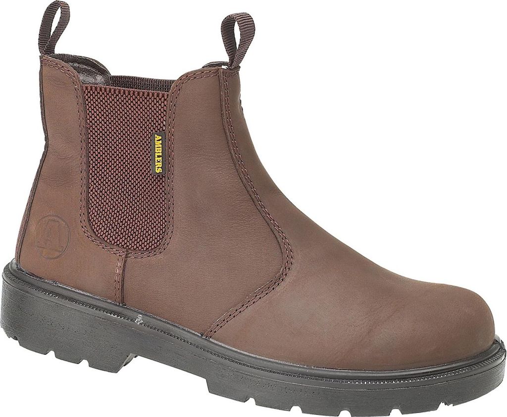 Amblers Steel Herren Stiefeletten FS128 FS623 (47 EU) (Braun)