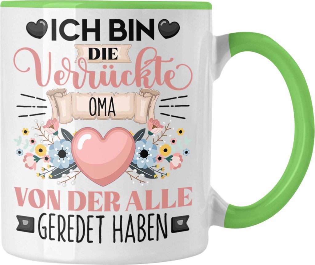 Trendation - Oma Tasse Geschenk Lustiger Spruch Produktbild 