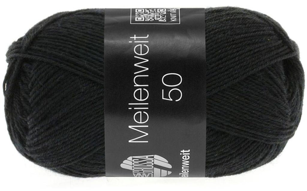 Lana Grossa MEILENWEIT 50 g UNI 4-fach Sockenwolle mit 80 % Produktbild 