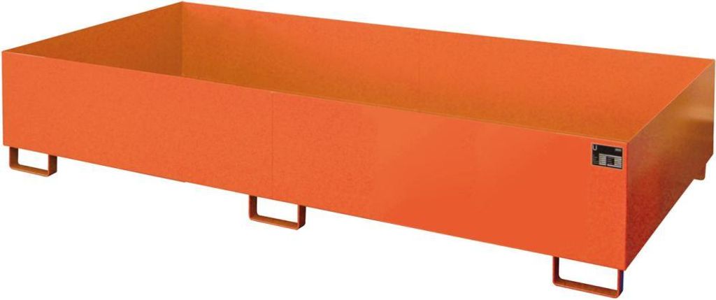 Bauer Regalwanne RW 2700-3, lackiert, Gelborange
