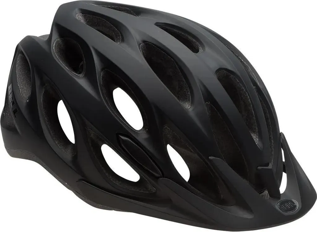 Casque VTT Bell Tracker Noir pour Sorties en Forêt et Balades Loisirs