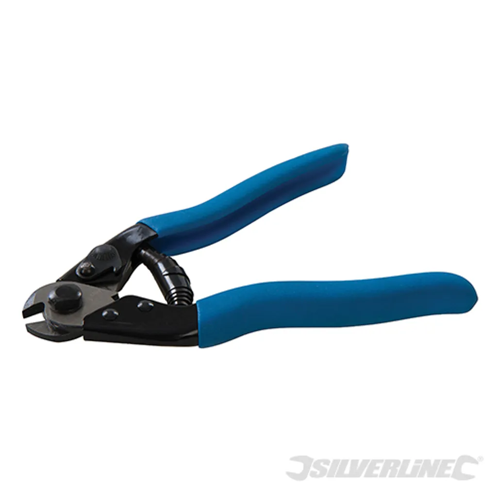 Coupe-câbles Silverline 323094 en acier avec ressort haute précision