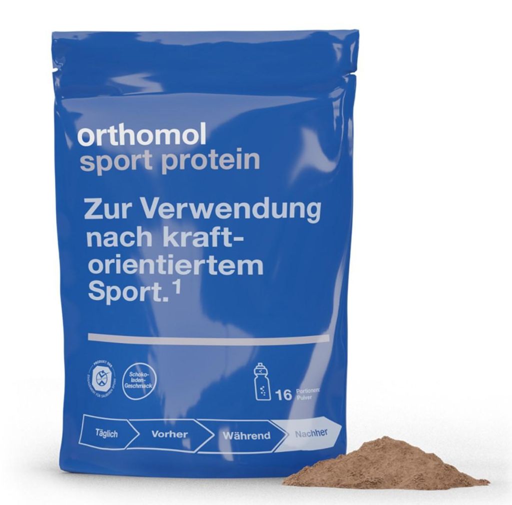 Orthomol Sport Protein Pulver Schoko 640 g