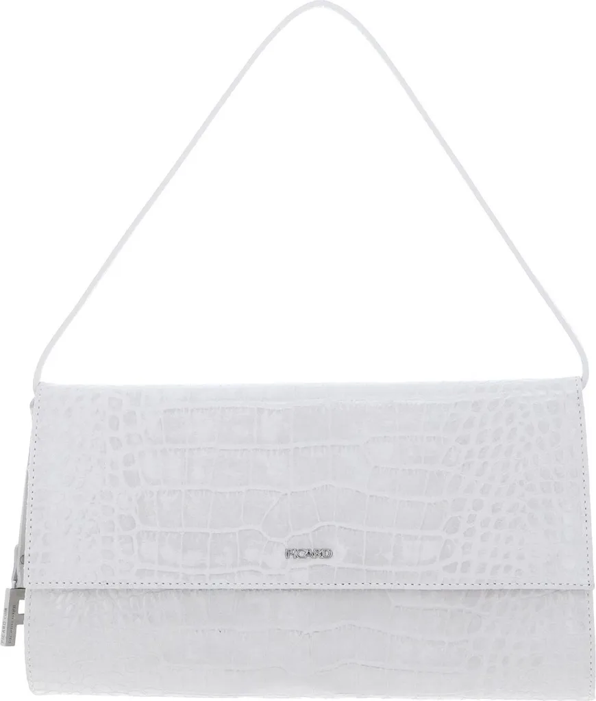 PICARD Auguri Crossbody Bag Ice Bianco - Borsa a Tracolla e Pochette Pelle