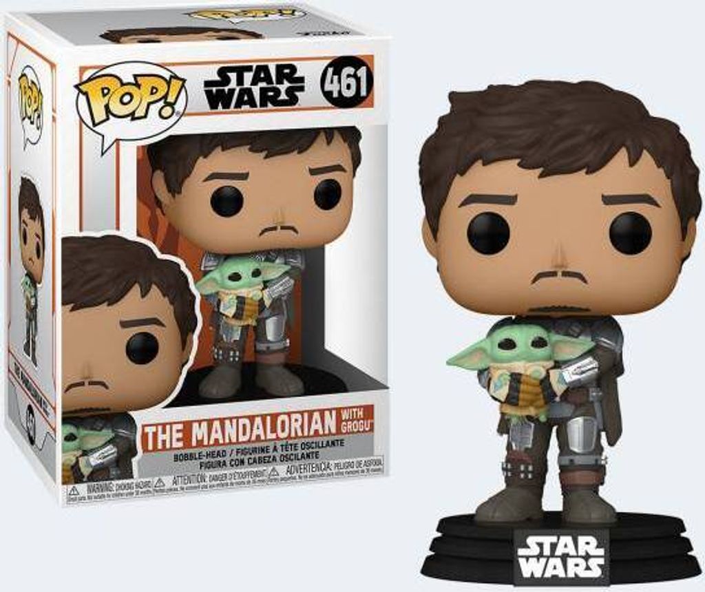 Funko POP Star Wars Mando hold. Child Vinyl Figur