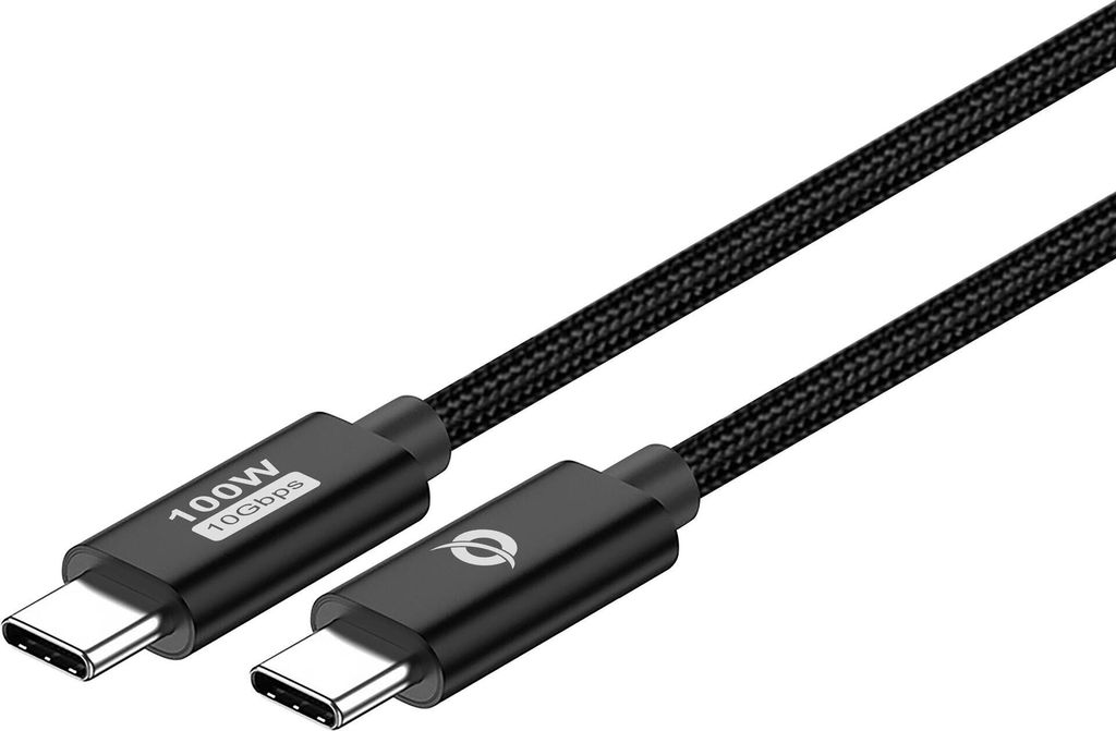 CONCEPTRONIC Kabel USB-C3.2->C 100W/QC 10Gbs 1.20m sw