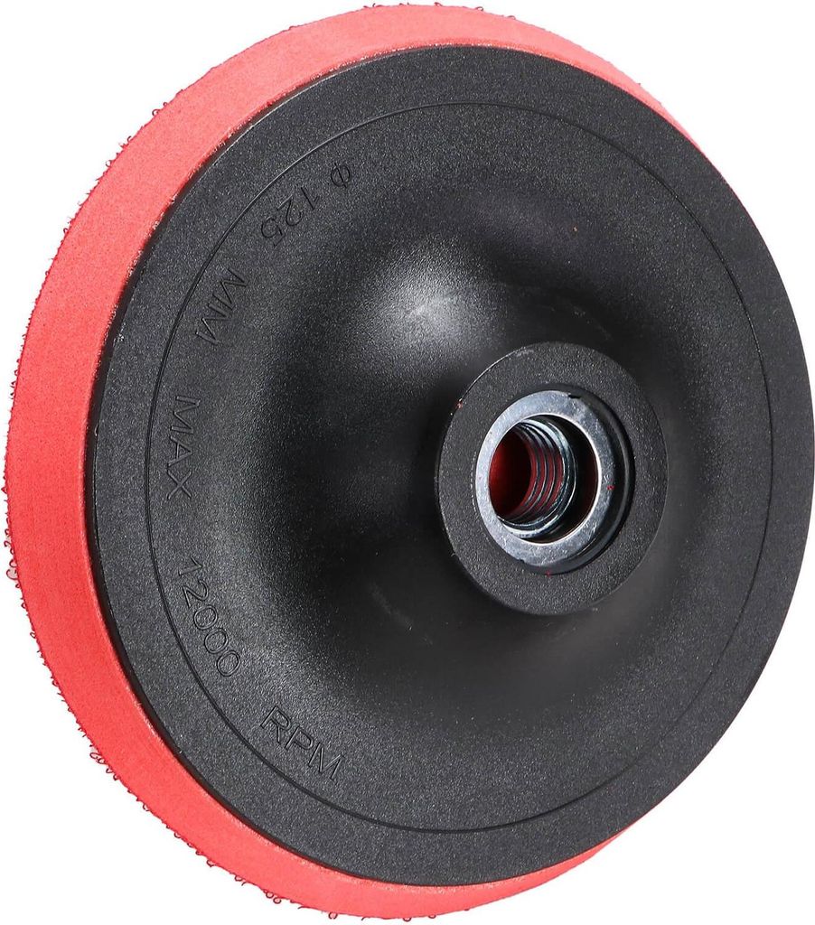 Klett Schleifteller 125mm ohne Aufnahme-Adapter für Bohrmaschine Winkelschleifer