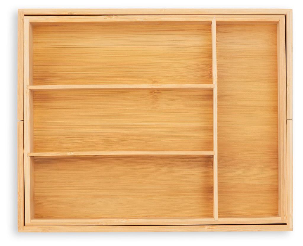 Range-couverts extensible en bambou, RD48098 Image du produit  Image générée par une IA