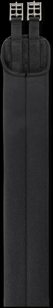 Sangle d'équitation en néoprène souple 125 cm, équipement de selle noir