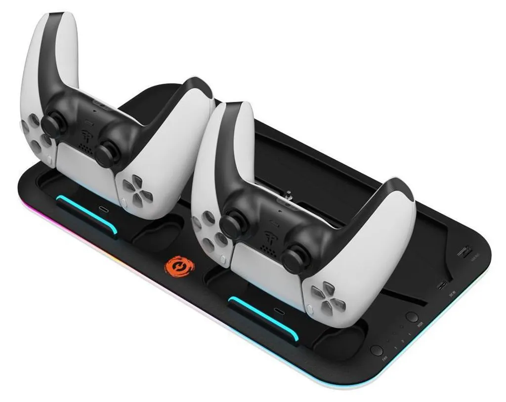 Support de refroidissement Canyon CS-5 pour PS5 Slim avec éclairage RGB