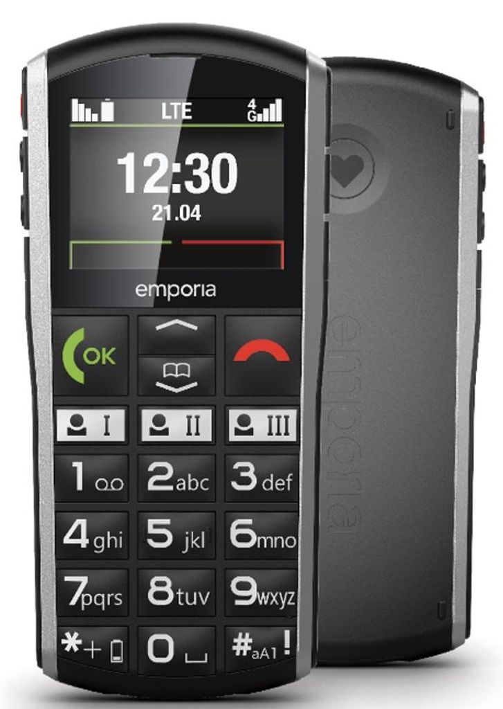 Emporia SIMPLICITY-LTE, Klasyczny, Jedna karta SIM, 5,08 cm Zdjęcie produktu 