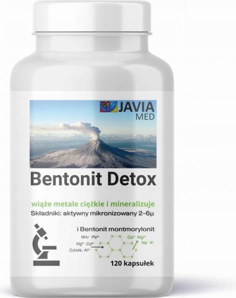 Javia Bentonit Entgiftung (120 Kapseln) Produktbild 