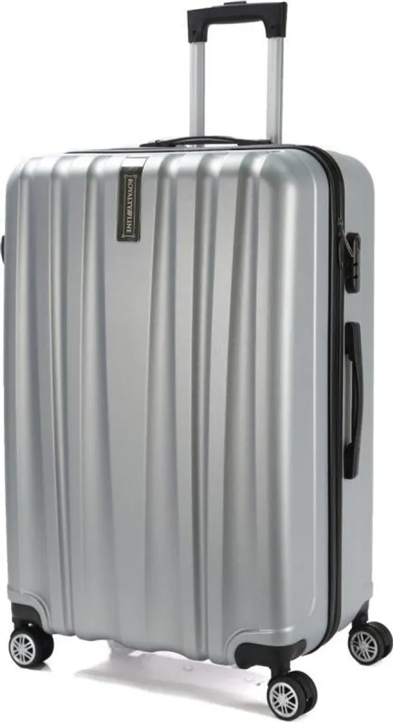 Lot de Valises Rigides Argent 3 Tailles avec Roulettes Multidirectionnelles - 2