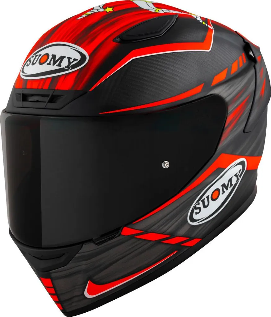 Casque Moto de Piste Suomy TX-Pro Johnson E06 Ultra Léger Taille S