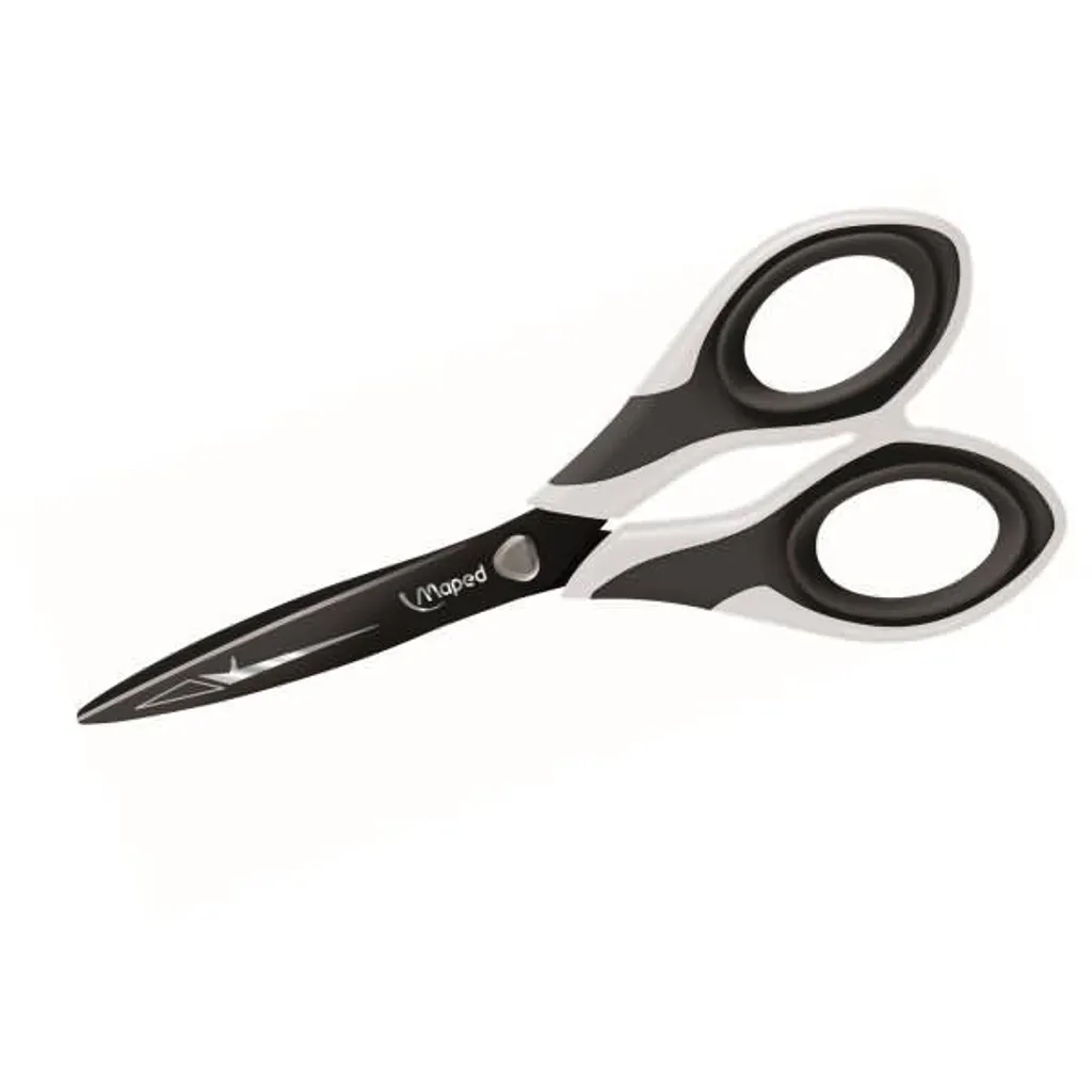 Ciseaux Diamond 17 cm sur carte blister - Découpe précise et design - 2