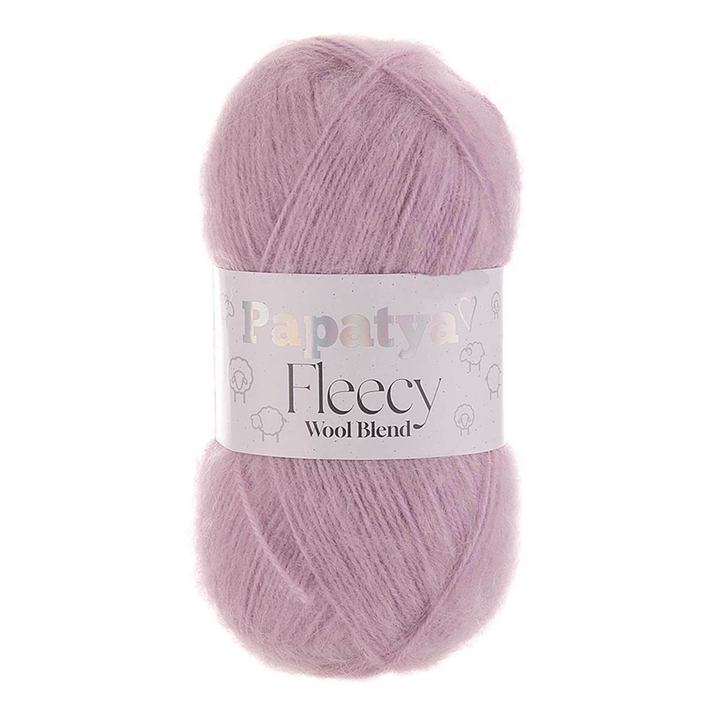 100g Papatya Fleecy Kuschelgarn 20% Wolle  Häkelgarn Produktbild 