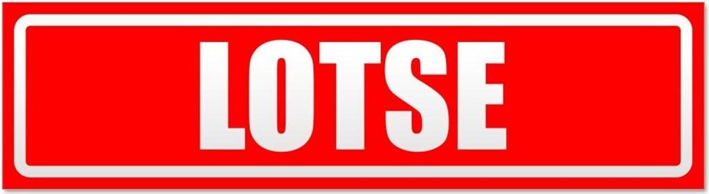 Kiwistar LOTSE invertiert Magnetschild Schild magnetisch - 45cm Rot - Magnetfolie für Auto PKW Kfz