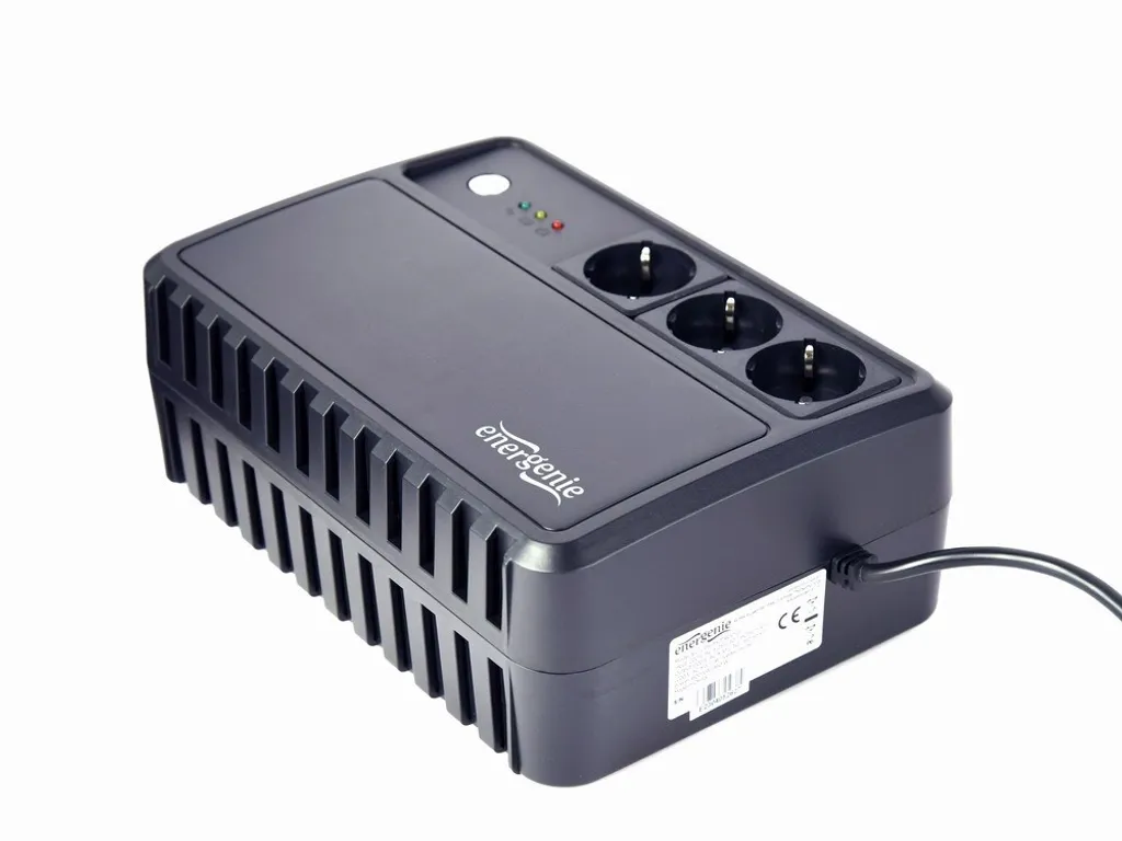 Onduleur EnerGenie EG-UPS-3SDT600-01 - Protection 600 VA Schuko