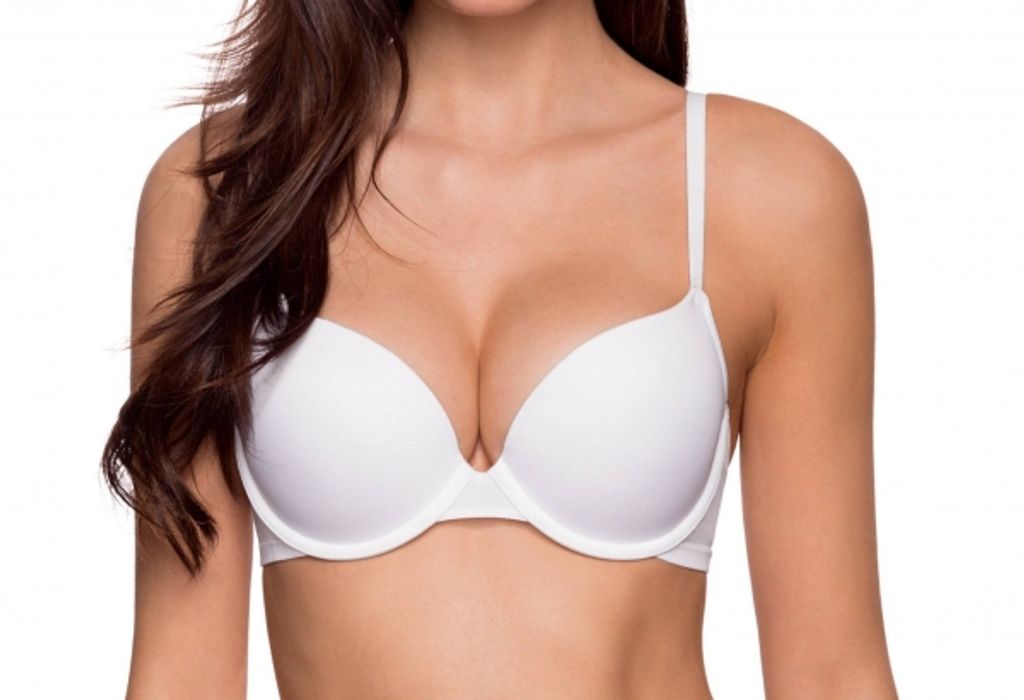 DORINA Push up BH Michelle, Pushup Bügel BH D17192 (BH Größe: 70 D / Farbe: weiß)