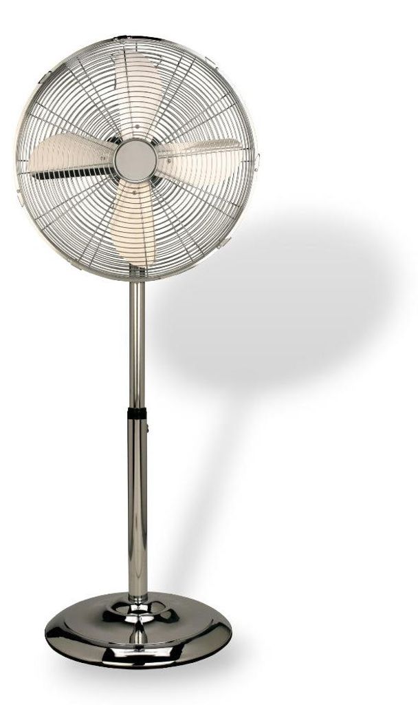 Ventilatore a piantana 40W completamente in metallo con 4 Immagine del prodotto 