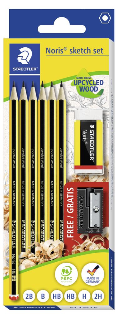 STAEDTLER Noris 120 Bleistift Sketch-Set mit Bleistiften, Produktbild 