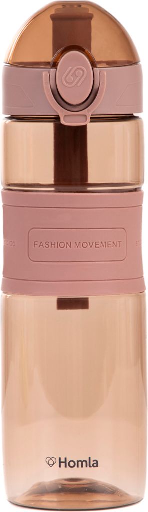 Wasserflasche Trinkflasche Sportflasche POPPIE Flasche rosa Produktbild 