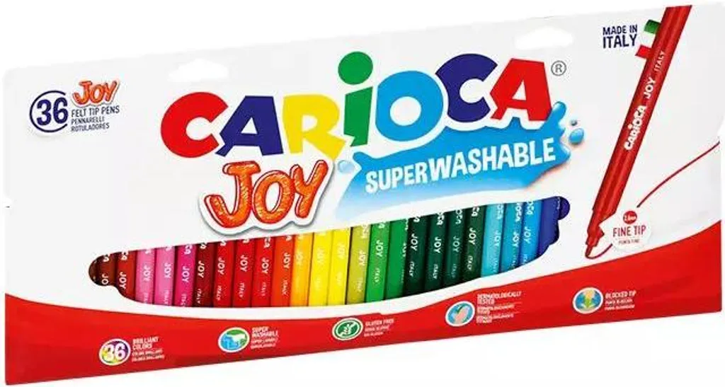 Feutres de coloriage Carioca Joy 36 pièces pour dessin enfant