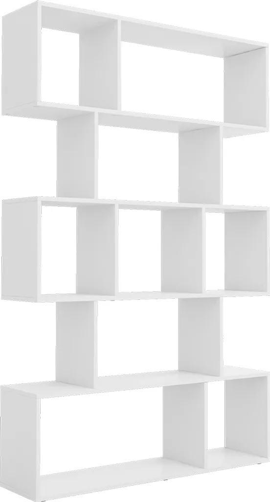 Meuble rangement cube blanc pour optimiser petits espaces Aramis