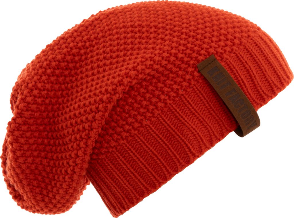 Knit Factory Coco Mütze - Grenadine Red - One Size