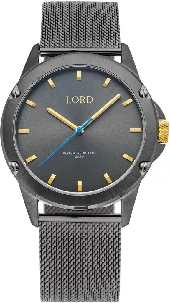 Montre Lord Timepieces Bolt Gun Gold - Chronographe Homme Doré