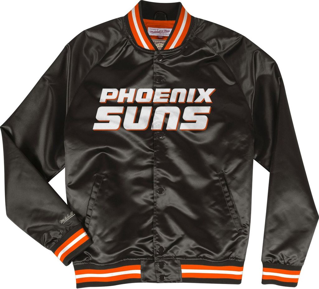M&N Lightweight Satin Jacke - Phoenix Suns schwarz - XXL