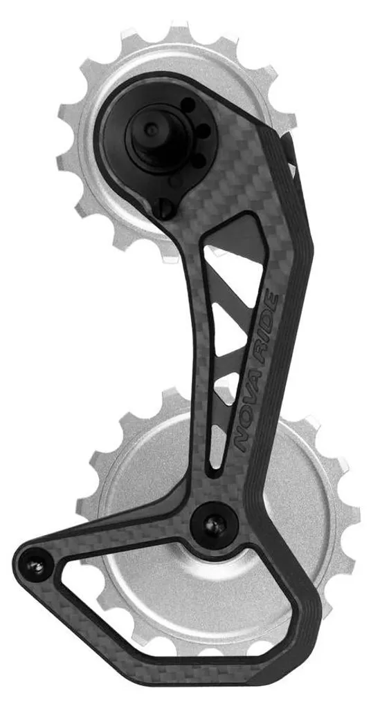 Chape carbone Nova Ride CCD EVO S avec roulements céramique Dura-Ace 12V