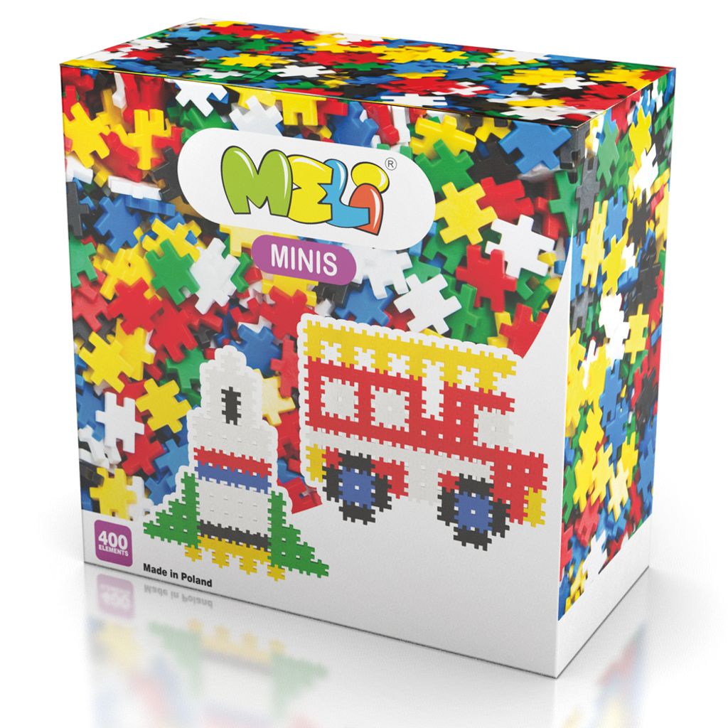 Meli Minis 400 Elemente – Kreatives Konstruktionsset für Produktbild 
