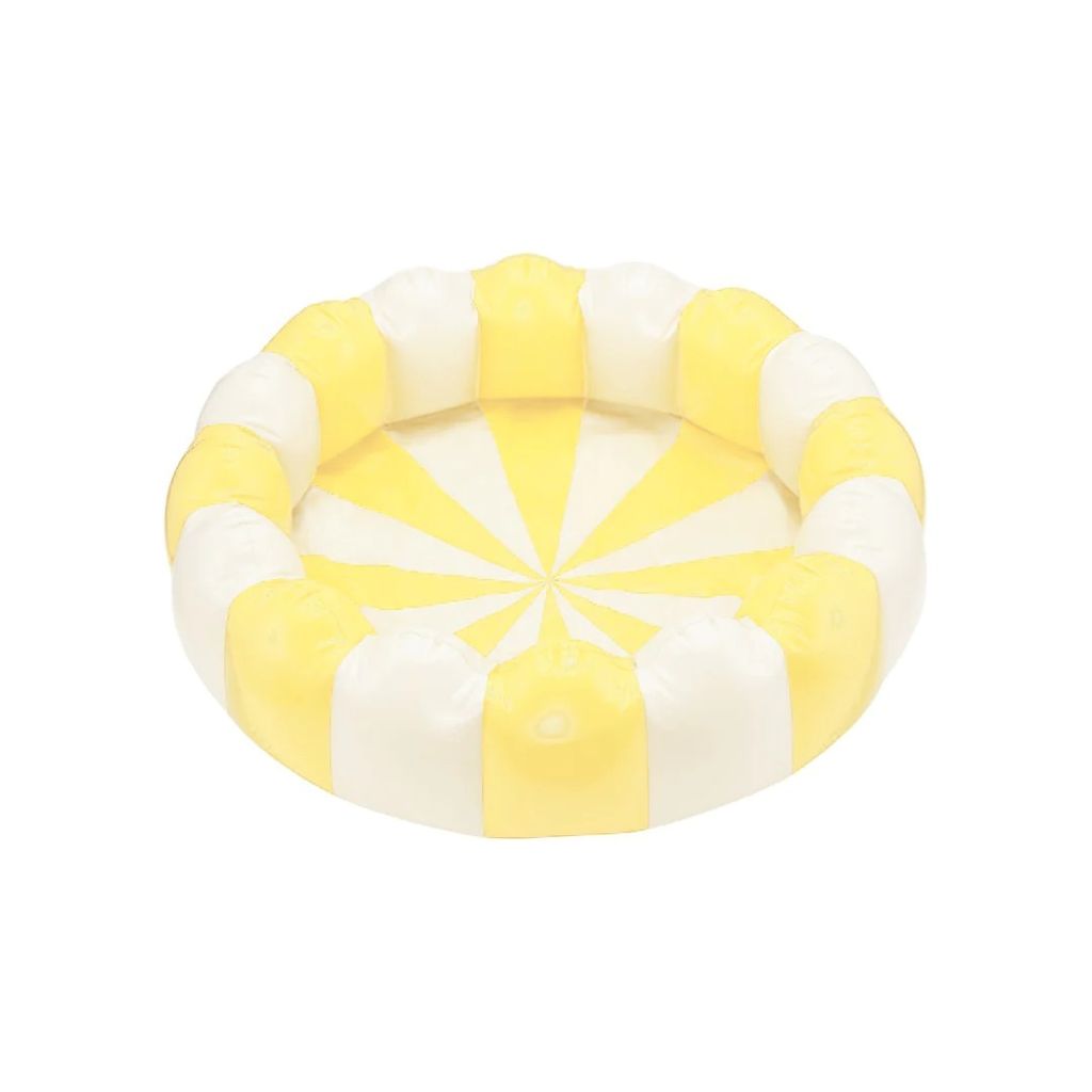 Petites Pommes Pool ALICE Pastel yellow gelb | Ø95cm