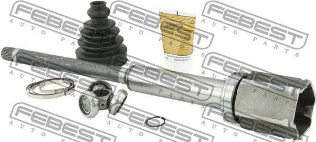 FEBEST 2711-S80AWDTRH Gelenksatz, Antriebswelle OE 30651585 kompatibel mit 240, 440 K, 460 L, 480 E, 740, 850, 940, 960, C30, C70, S40, S60, S70, S...