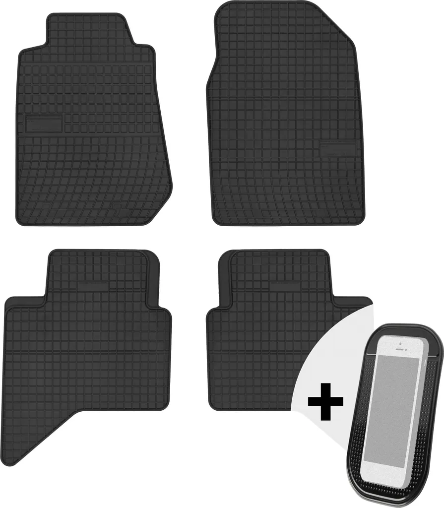 Element Tappetini Gomma Auto 3D Per Isuzu D-Max (2016+) – Set 4 Pezzi, Antiscivolo, Facili Da Pulire, Personalizzati, Bordo Alto - 3