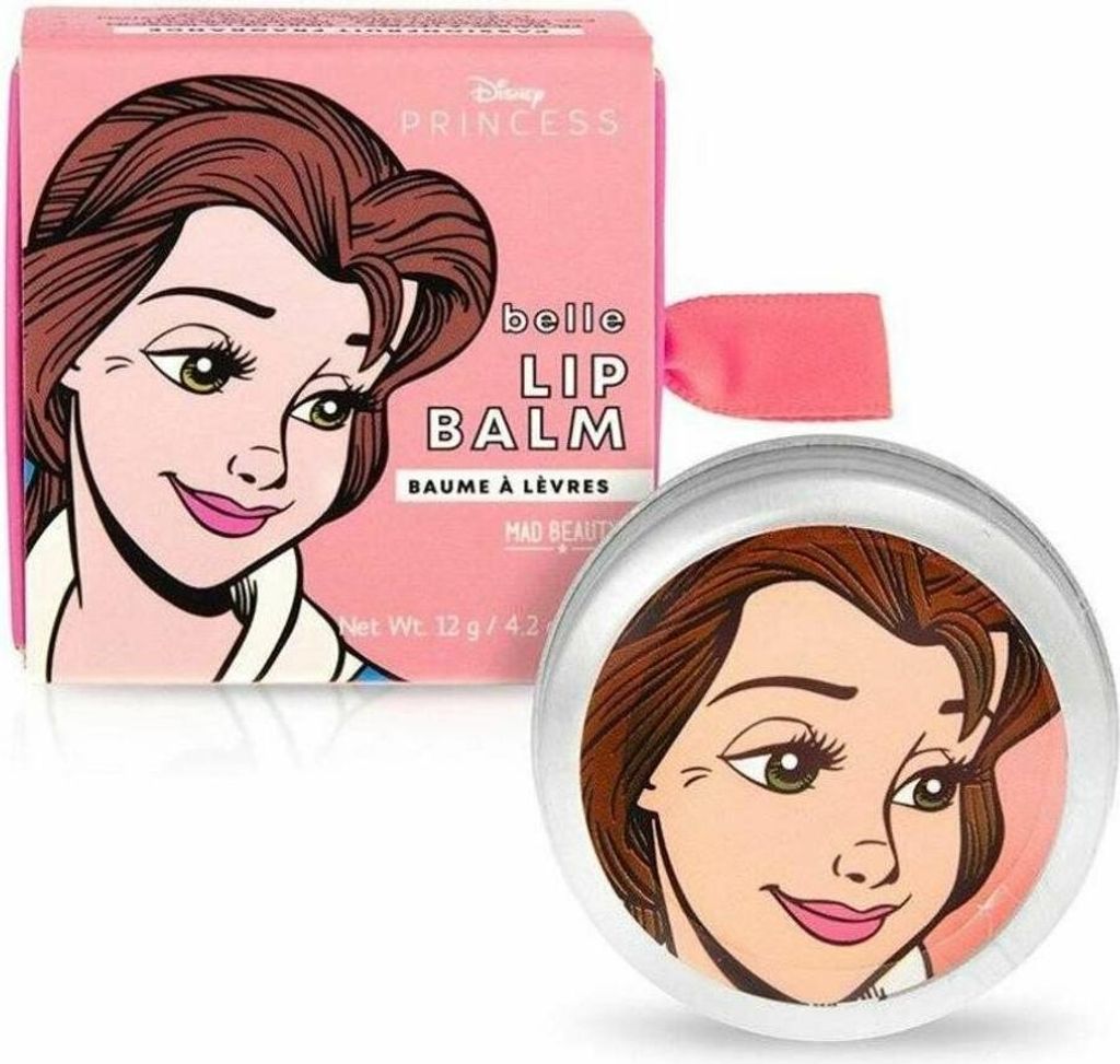 Baume à lèvres Mad Beauty Disney Princess Belle (12 g) Image du produit 