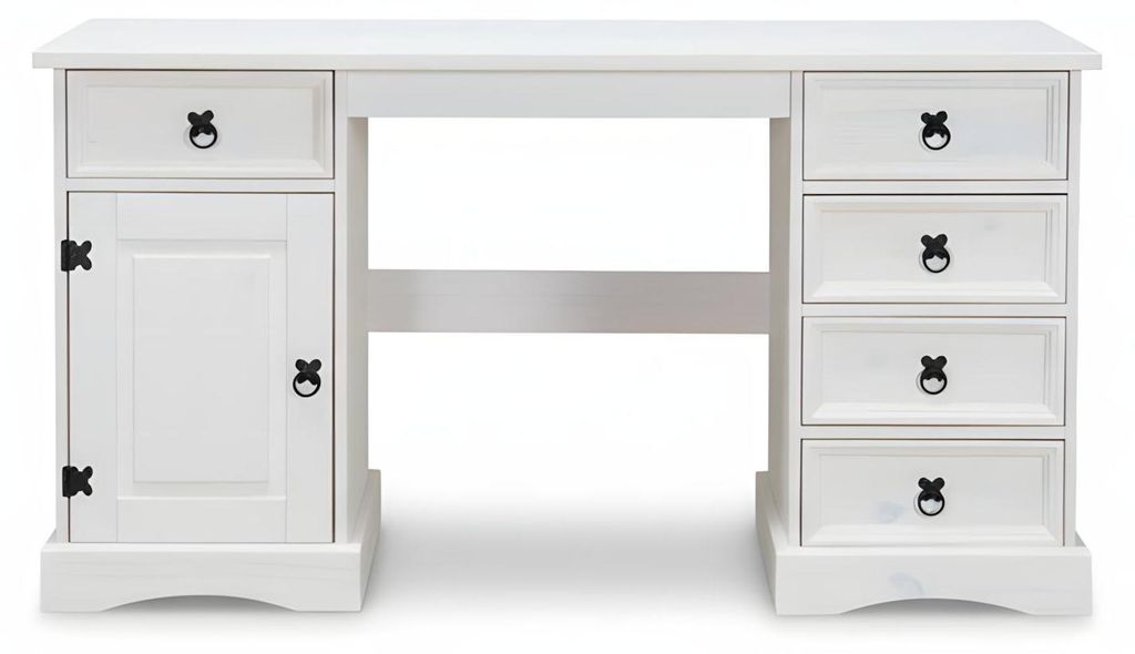 New Mexico Schreibtisch Breite 141 cm, Höhe 76 cm mit 5 Produktbild 