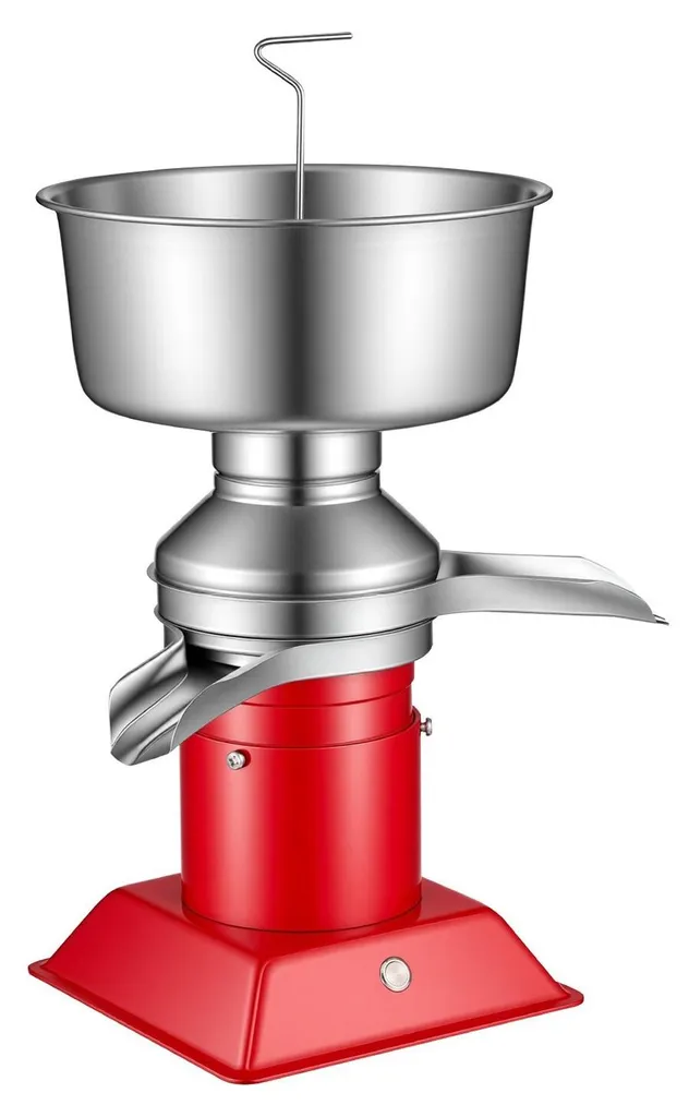 Écrémeuse à lait centrifuge électrique 4,5L en inox pour usage domestique