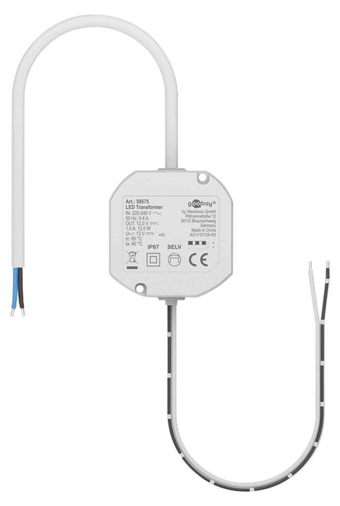 LED-Trafo 12 V/12 W Obrázek produktu 