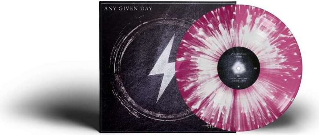 Any Given Day: Overpower (Limited Edition) (Magenta/White Splatter Vinyl) - - (LP / O)