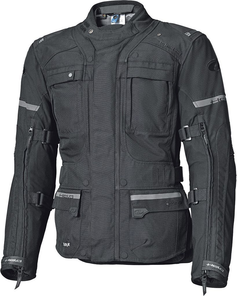 Tekstylna kurtka motocyklowa Held Carese Evo GTX, czarna, Zdjęcie produktu 