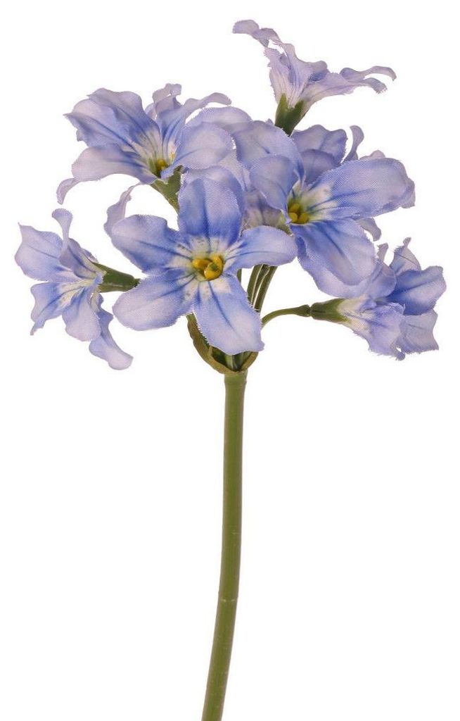 Lycoris Spinnenlilie mit 9 Polyesterblüten 48 cm recycelte Kunstblume Top Art