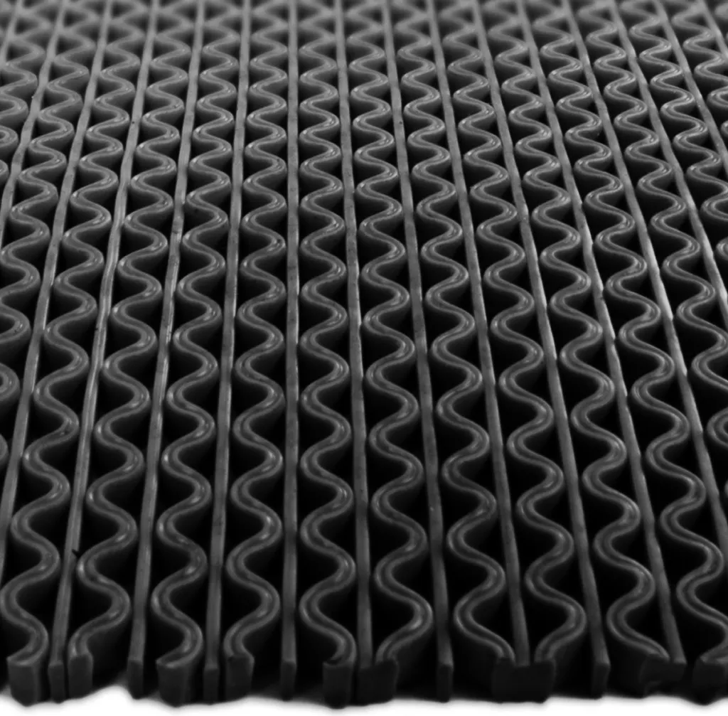 Tappeto antiscivolo 5000 x 250 x 8 mm in granulato di gomma, ad esempio per il fissaggio del carico-990010762
