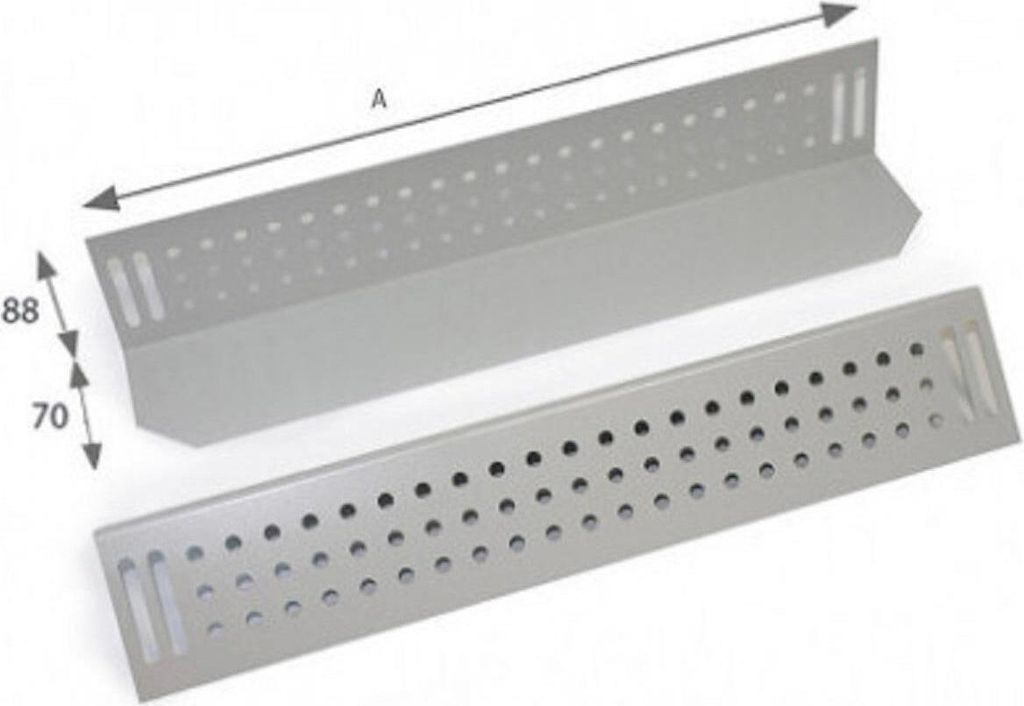 Triton RAB-NL-X01-X1 Schwerlastschienen 380mm, für 600mm Schranktiefe, schwarz