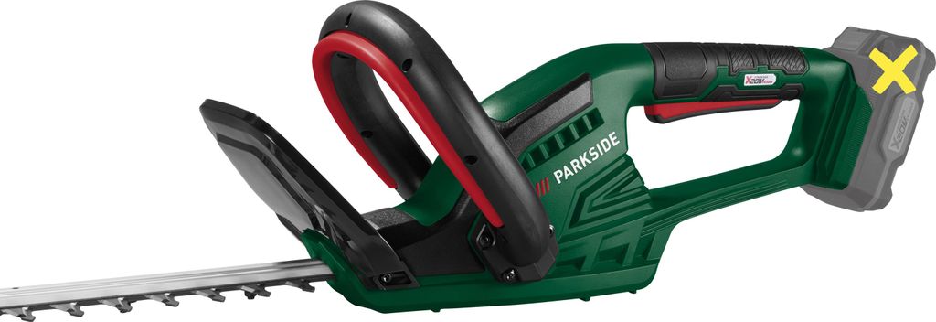 PARKSIDE® 20 V / Akku-Heckenschere »PHSA 20-Li D4«, ohne Produktbild 